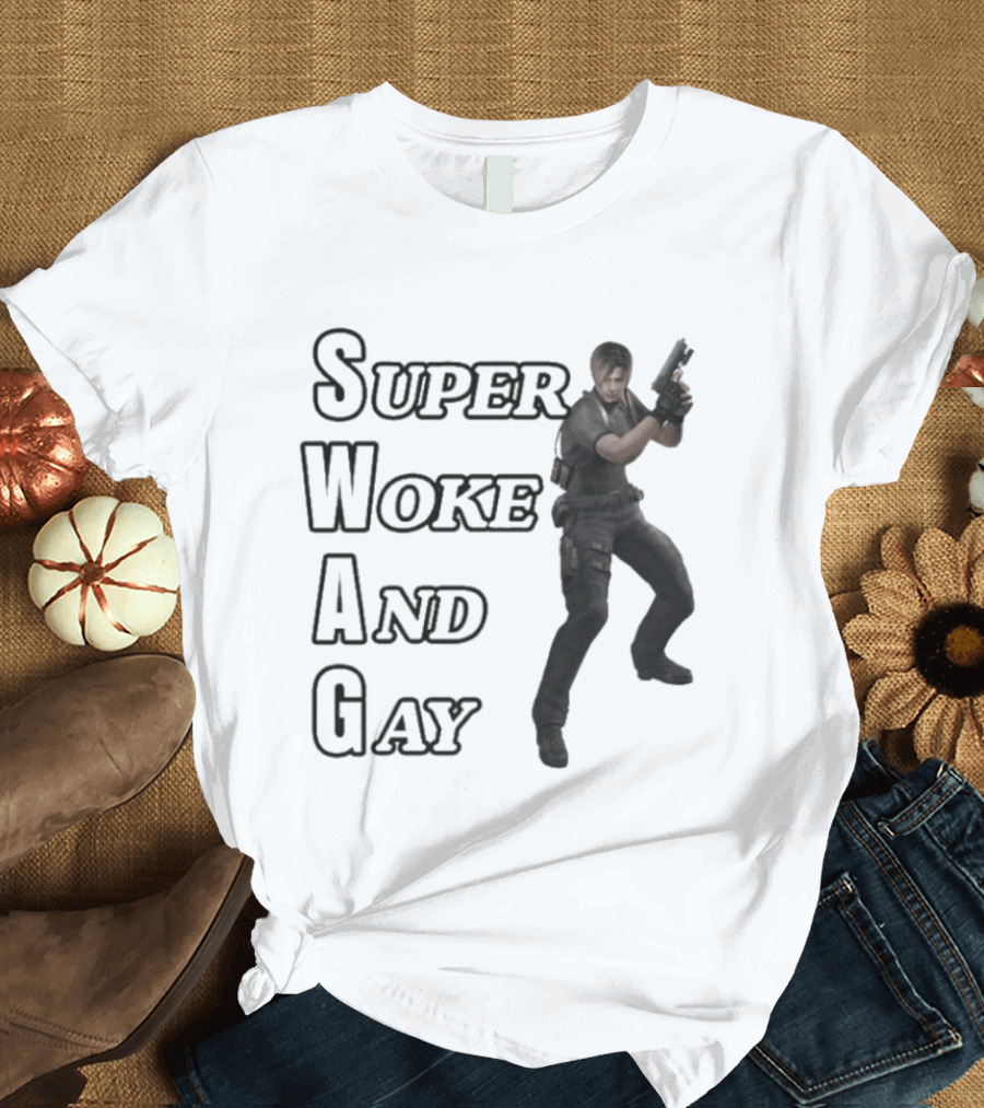 Super Woke And Gay SWAG Leon T-Shirt