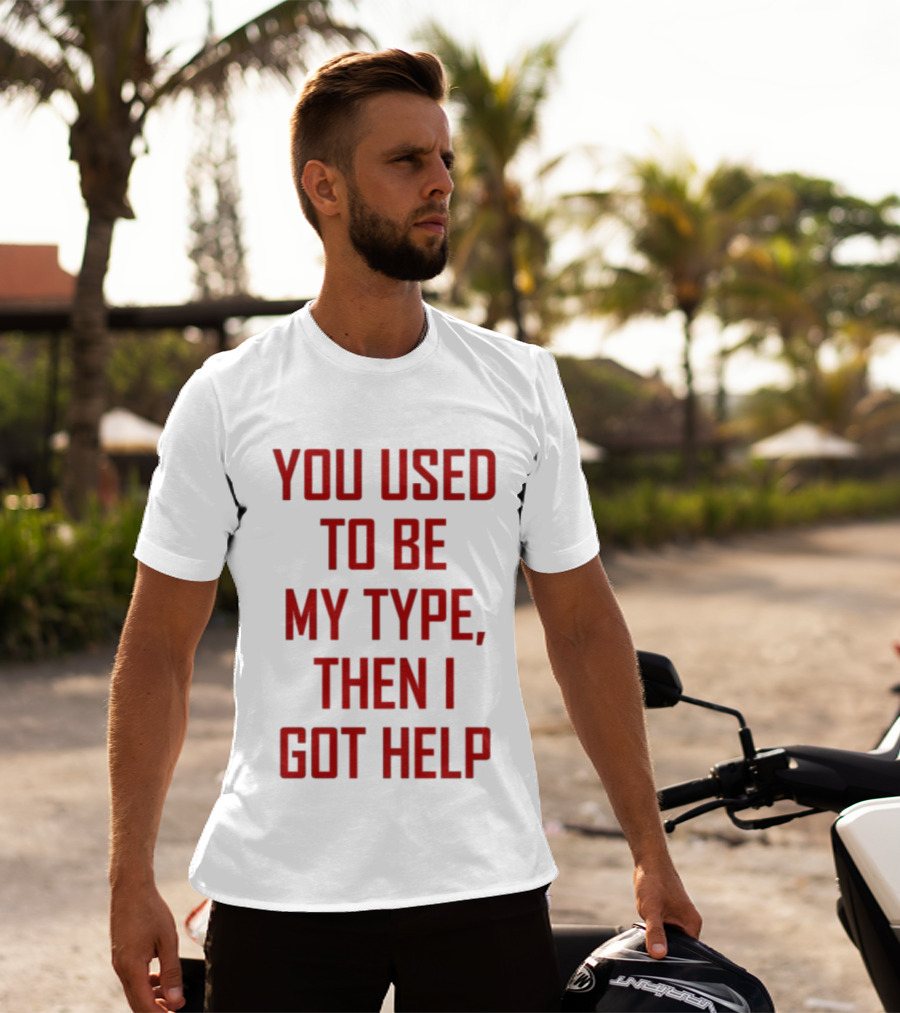 You Used To Be My Type Then I Got Help T-Shirt