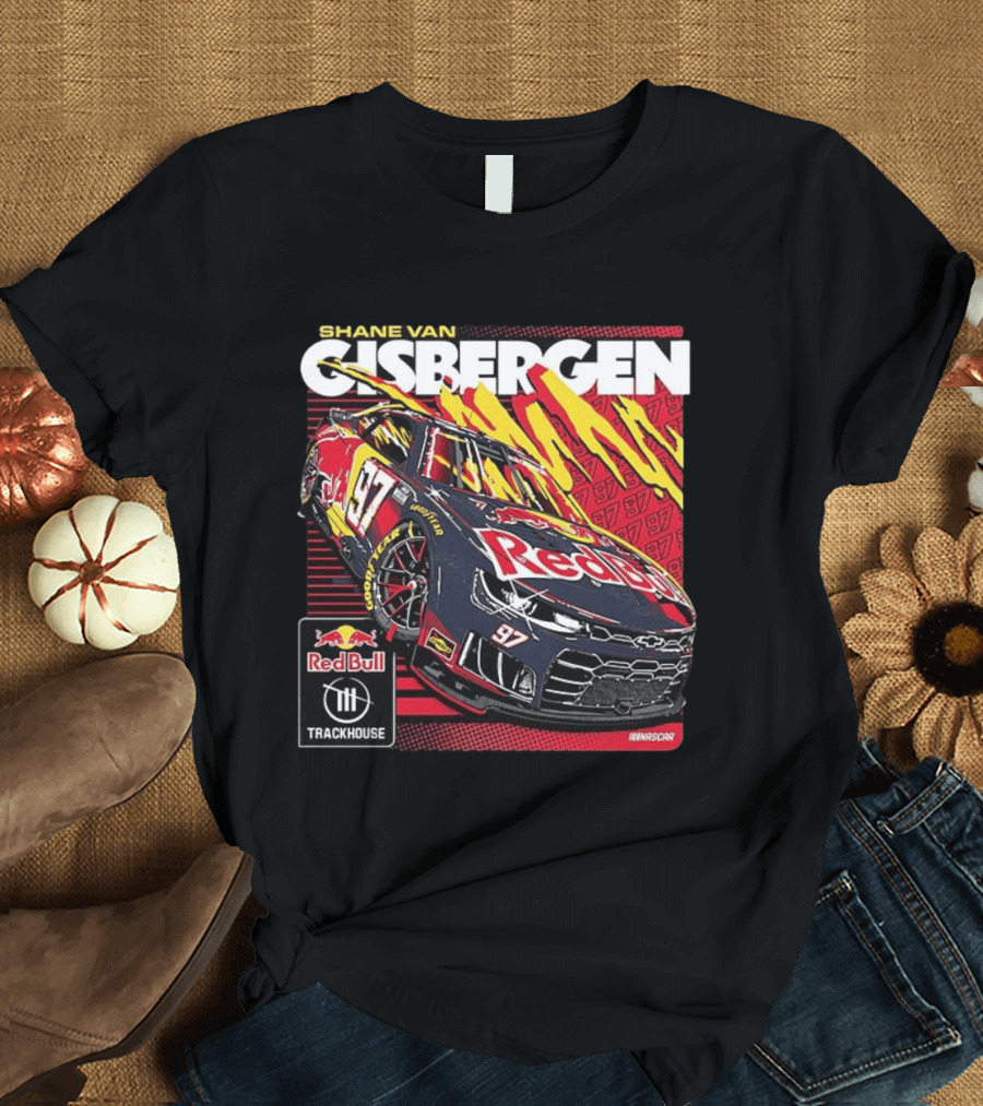 Shane Van Gisbergen 97 Red Bull Trackhouse NASCAR T-Shirt