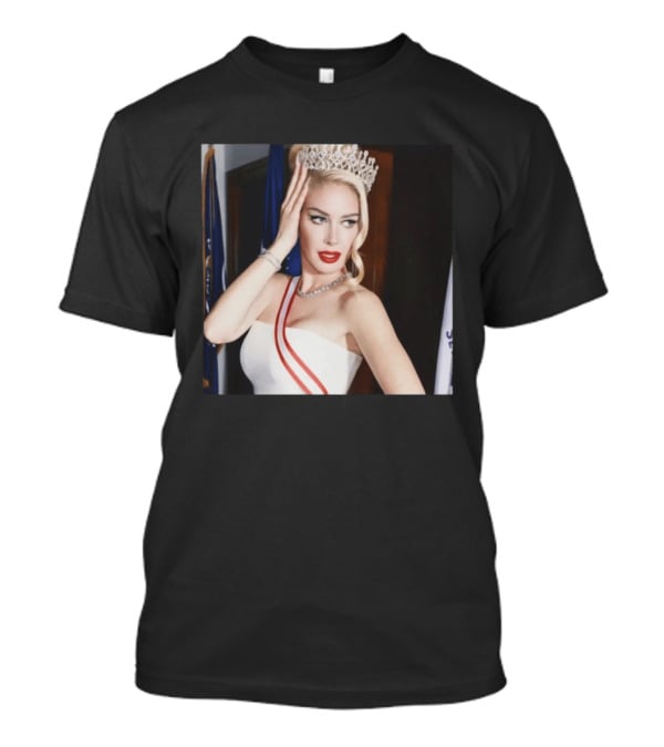 Heidi Montag Spencer Pratt Beauty Queen Crown Elegance T-Shirt