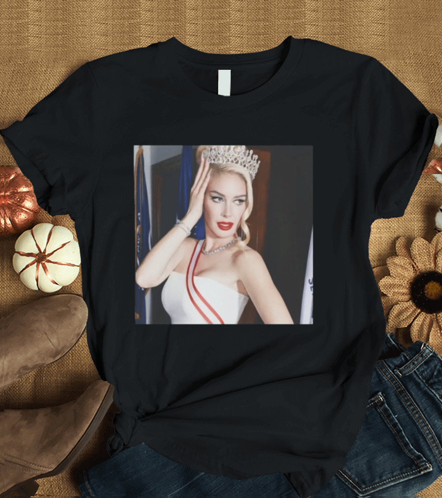 Heidi Montag Spencer Pratt Beauty Queen Crown Elegance T-Shirt