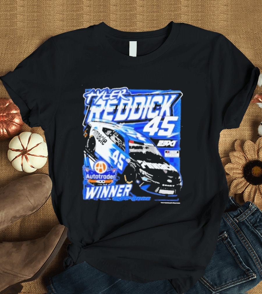 Tyler Reddick 45 Autotrader Winner Nascar Cup Series 2026 T-Shirt