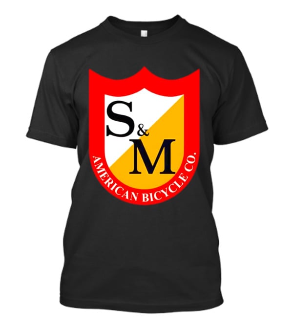 S&M American Bicycle Co Shield T-Shirt