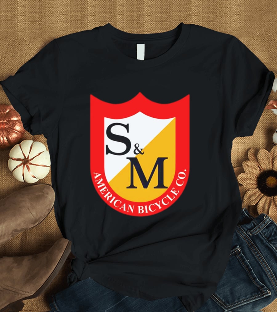 S&M American Bicycle Co Shield T-Shirt