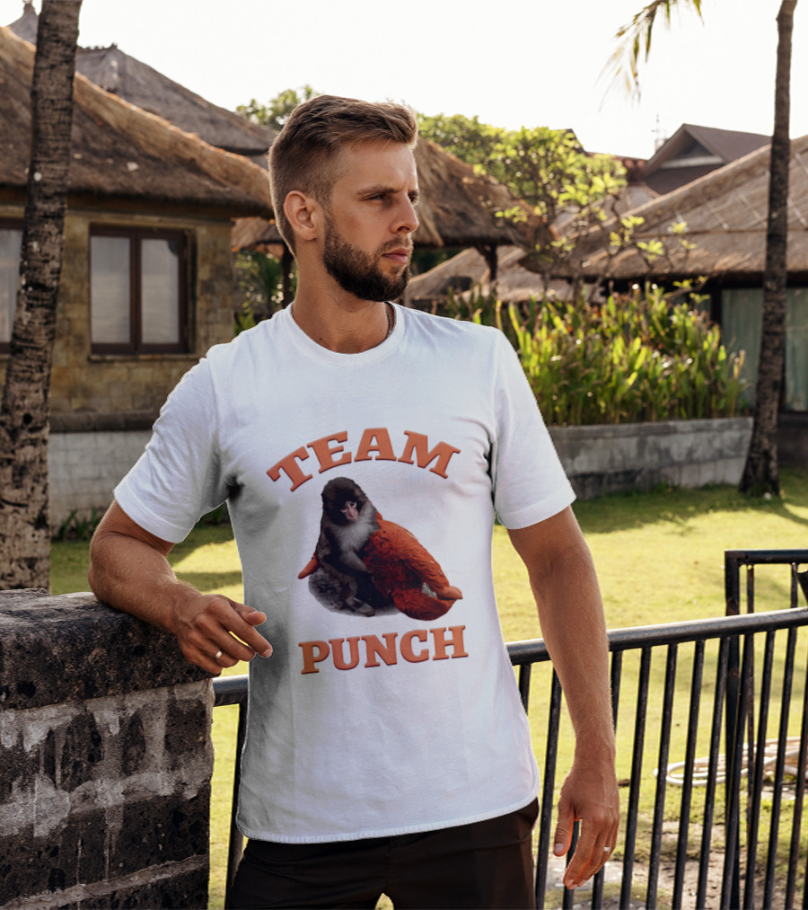 Team Punch Monkey 2026 Collage T-Shirt