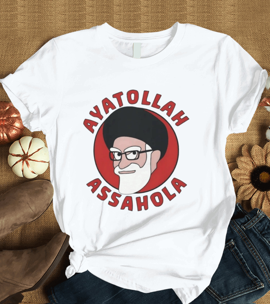 Ayatollah Assahola Cartoon T-Shirt