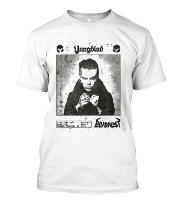 Yungblud Bludfest 2026 June 27th Park 360 Hradec Kralove Czech Republic T-Shirt