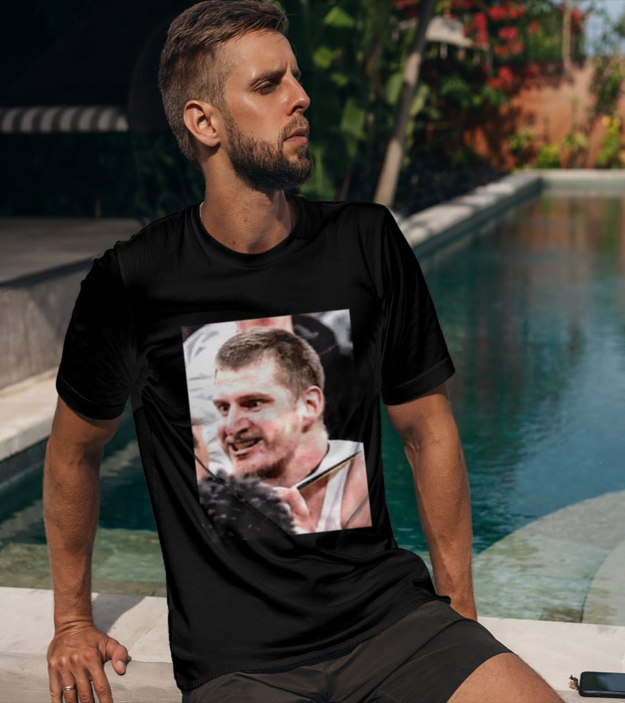Jokic Confronts OKC After Lu Dort Foul Incident T-Shirt