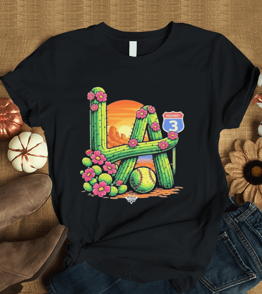 LA Dodgers Road To 3 Stars T-Shirt