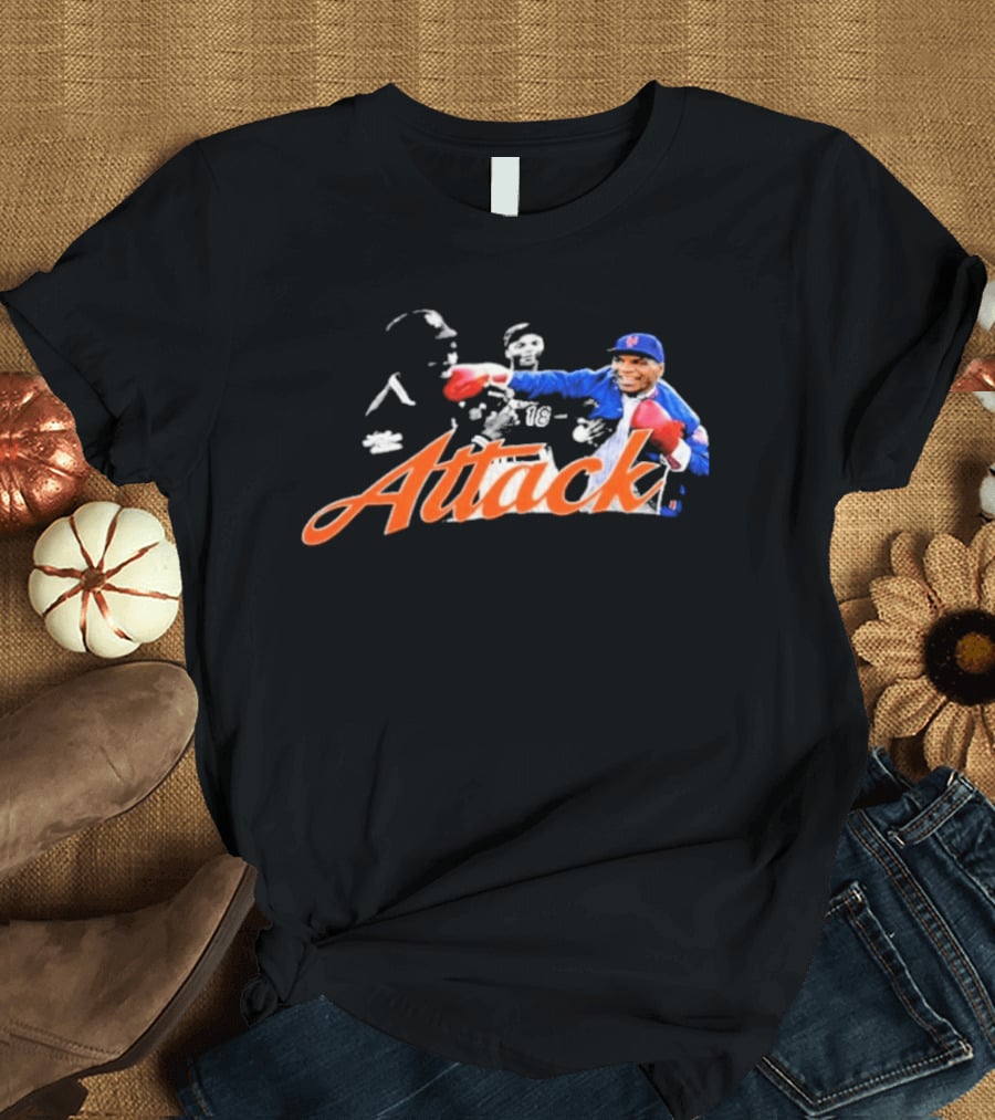 New York Mets Attack Relentlessly T-Shirt