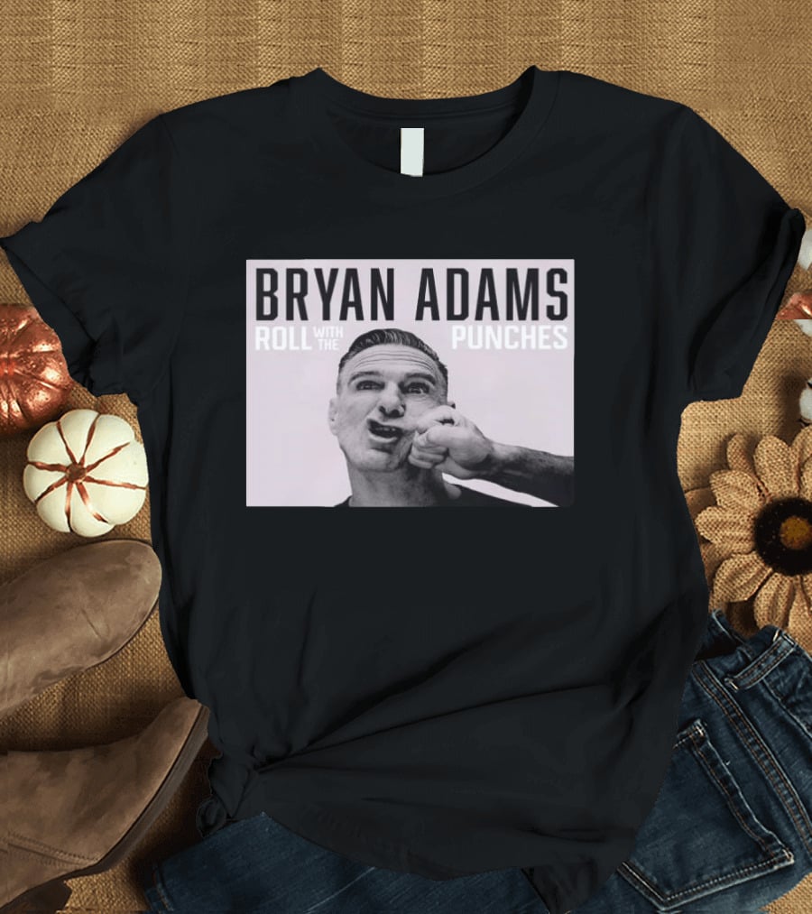 Bryan Adams Roll With The Punches Tour 2026 Dates T-Shirt