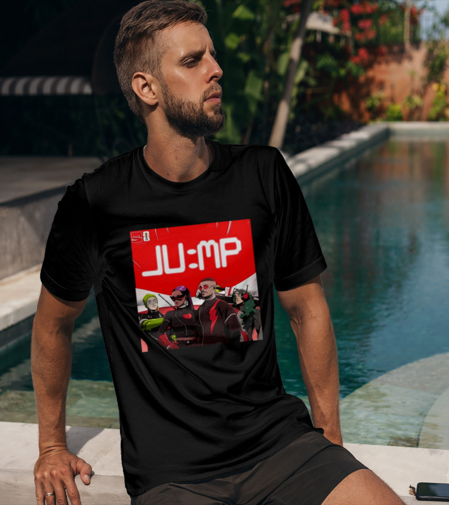 Jump J Balvin Amber Mark Steve Vai Travis Barker Coca Cola Anthem FIFA World Cup 2026 T-Shirt