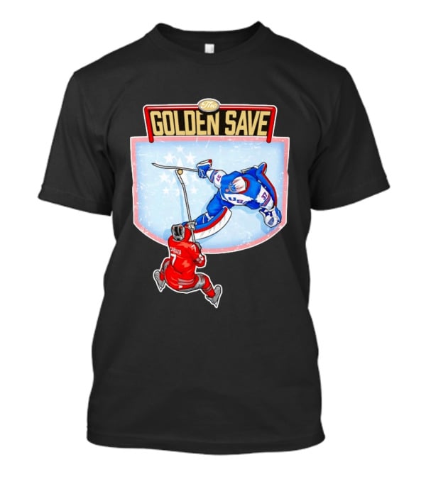 USA Hockey The Golden Save Canada Matchup T-Shirt