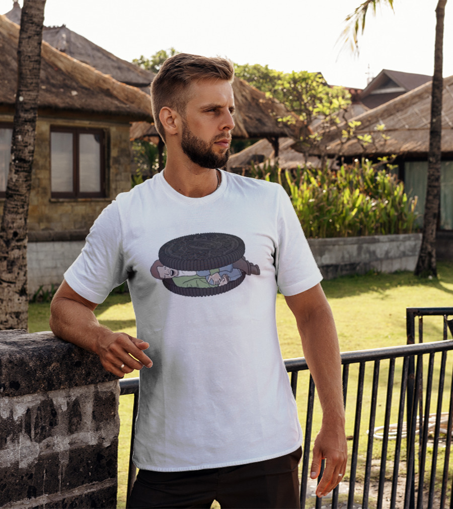 Blink Industries Oreola Man Trapped Inside Cookie T-Shirt