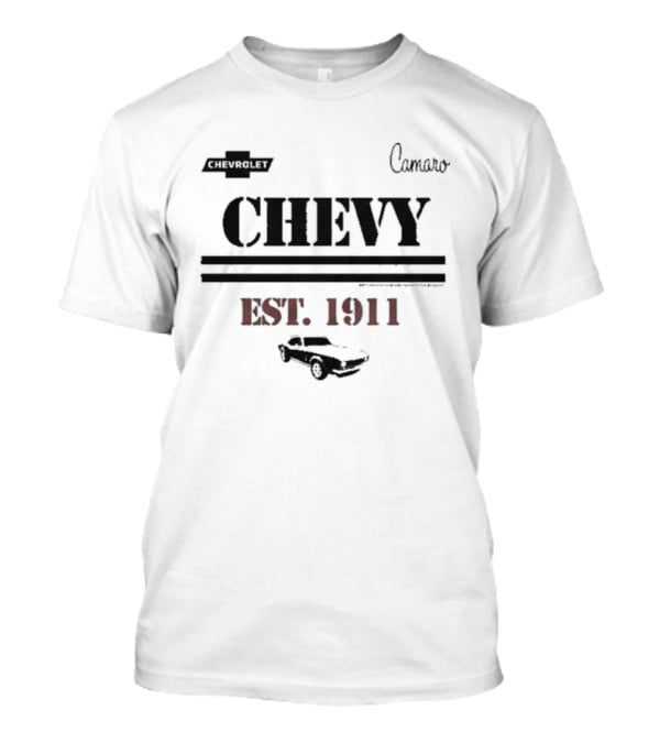 Chevy Camaro Est 1911 Chevrolet Muscle Car T-Shirt