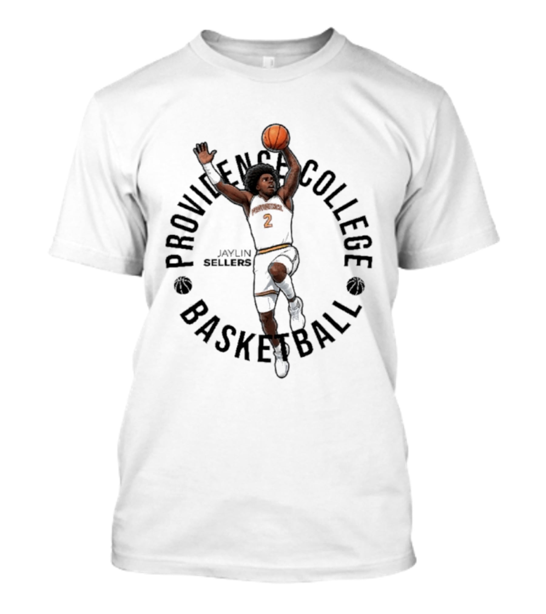 Providence College Basketball Jaylin Sellers Replica T-Shirt