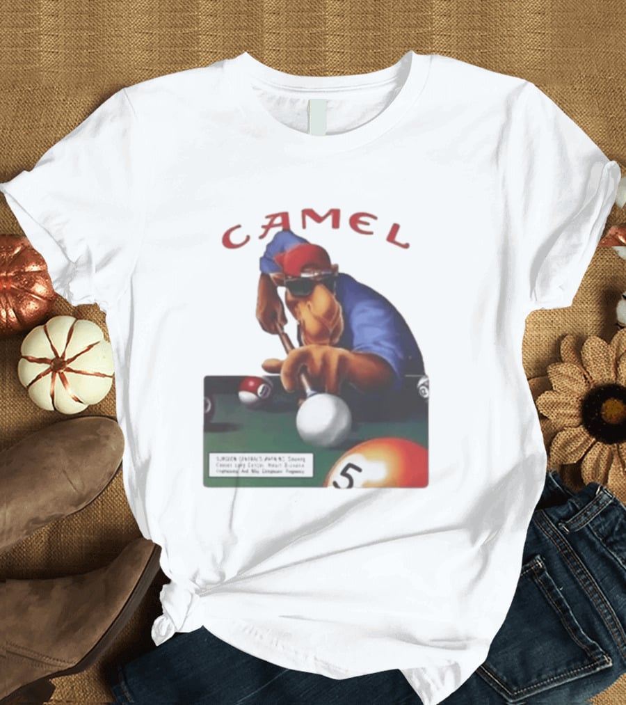 Camel 75th Birthday Joe Pool Player T-Shirt