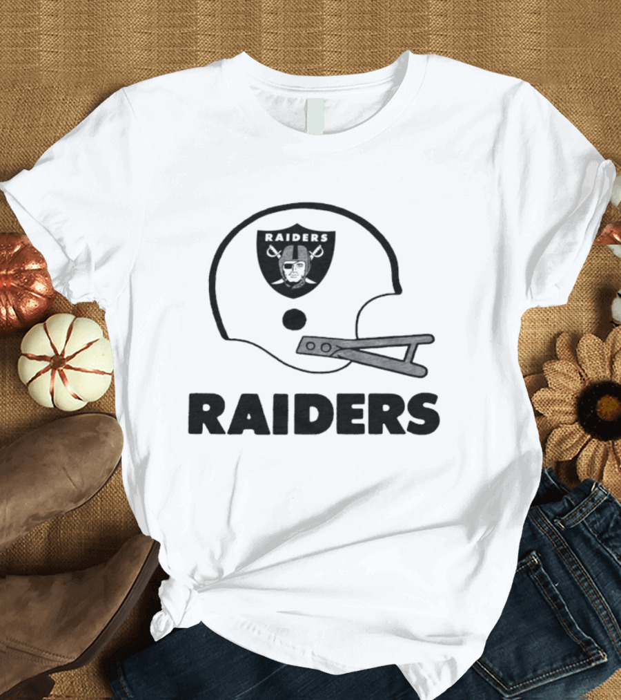 Raiders Football Helmet T-Shirt