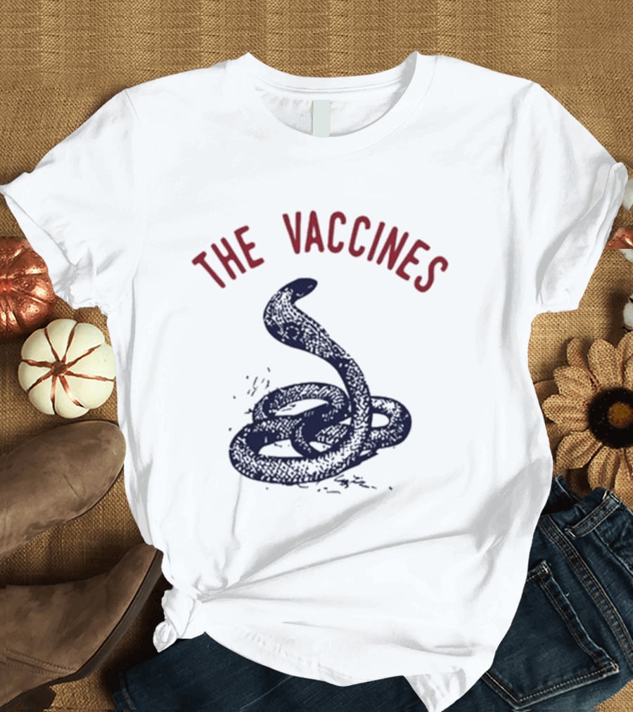The Vaccines Tour 2026 Snake T-Shirt