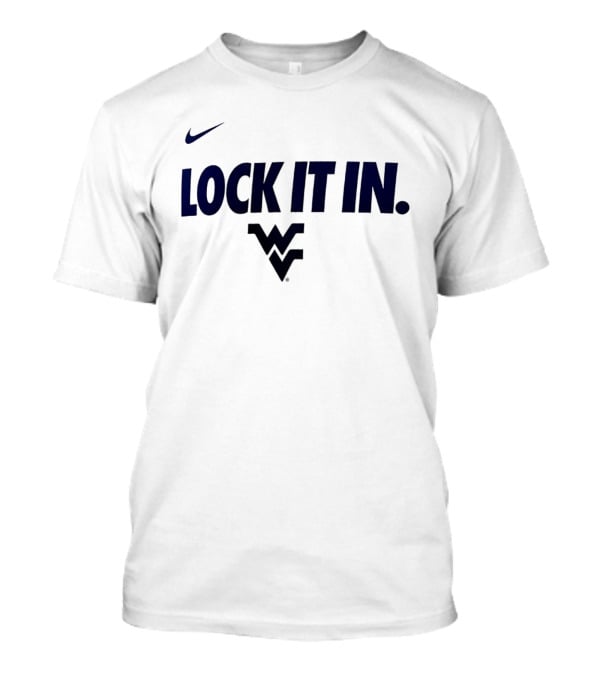 West Virginia Mountaineers Lock It In Nike 2026 WCC Collection T-Shirt