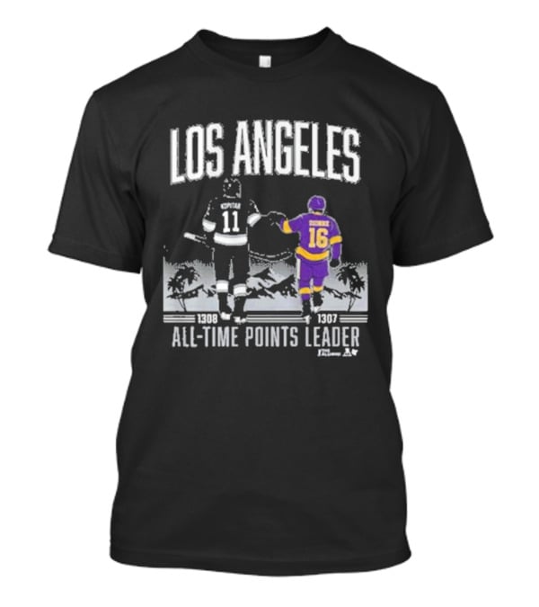 Los Angeles Anze Kopitar Marcel Dionne All Time Points Leader 1989 1997 T-Shirt