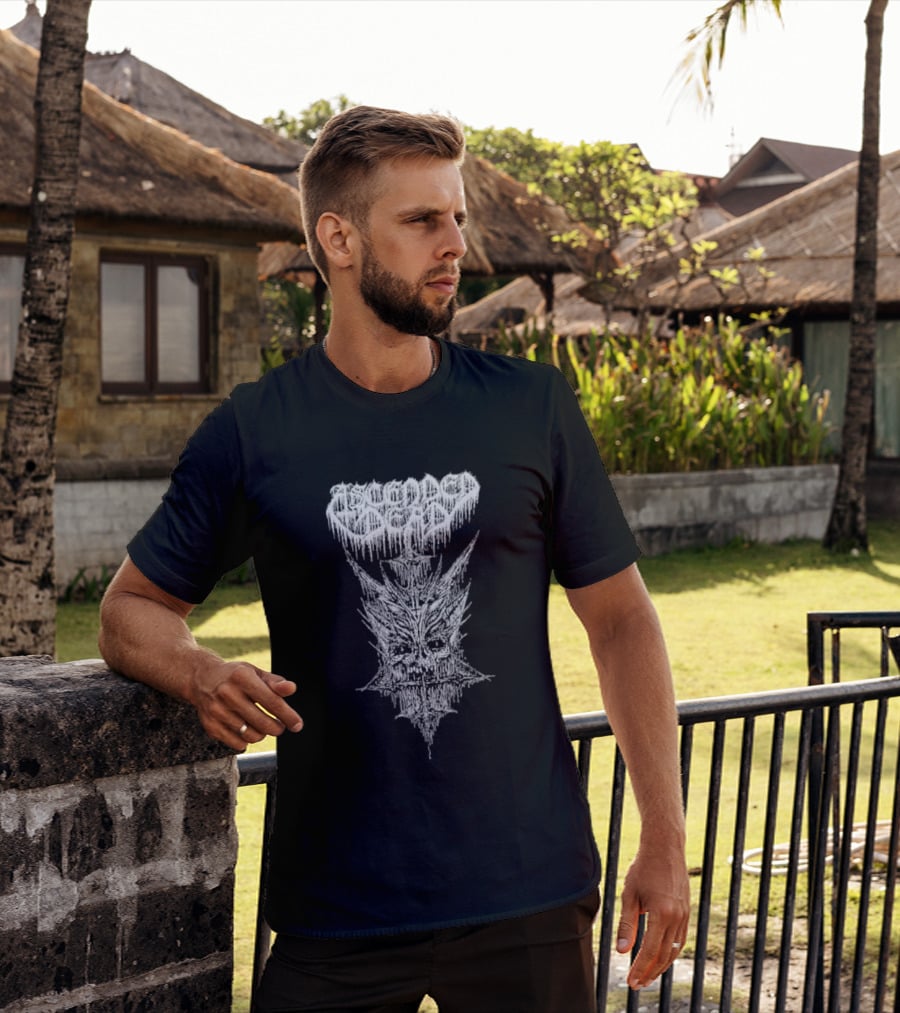 Ascended Dead Sigil Dripping Skull T-Shirt