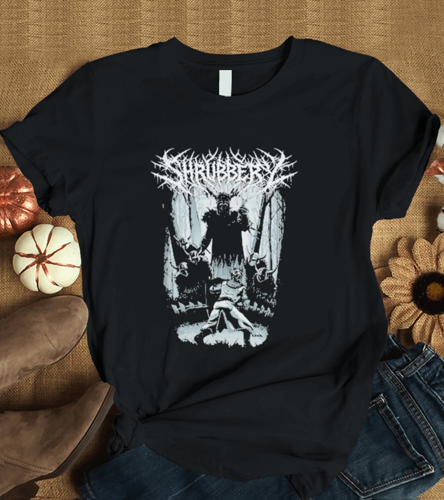 Nakatomi Inc Shrubbery Band Medieval Gothic T-Shirt