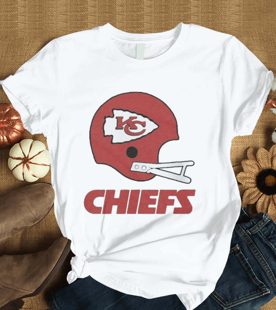Kansas City Chiefs KC Helmet Logo Chiefs T-Shirt