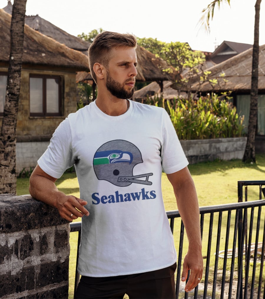 Seattle Seahawks Helmet Seahawks T-Shirt