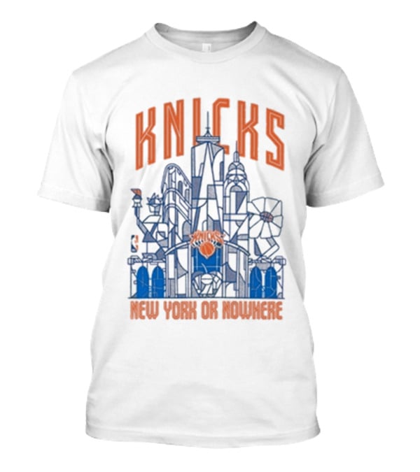 Knicks New York Or Nowhere Skyscraper T-Shirt