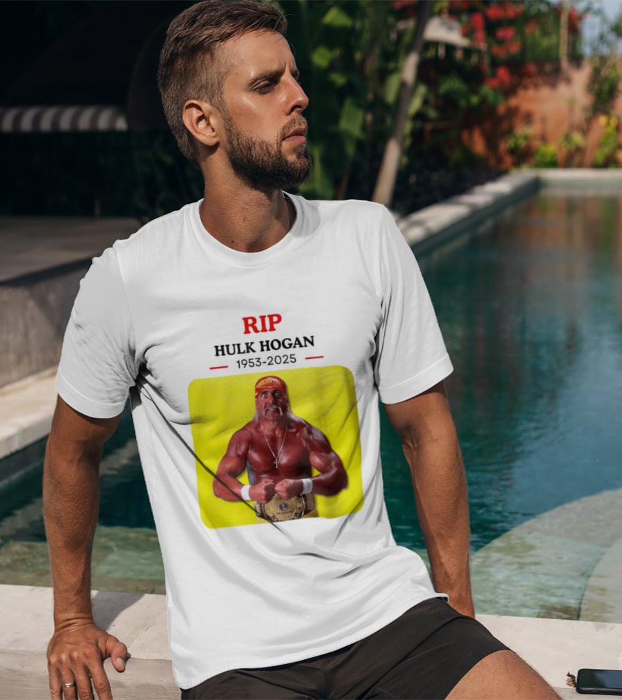 RIP Hulk Hogan 1953 2025 Wrestling Legend T-Shirt