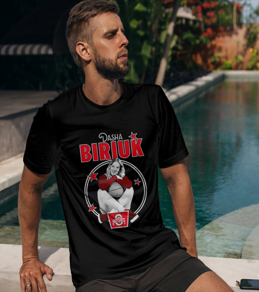 Ohio State Buckeyes Basketball Dasha Biriuk T-Shirt