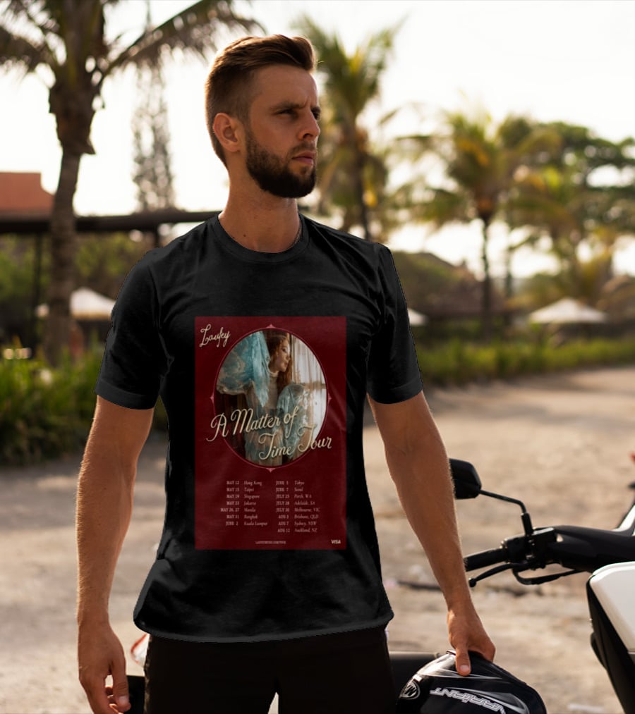 Laufey A Matter Of Time Tour 2026 Dates And Locations T-Shirt