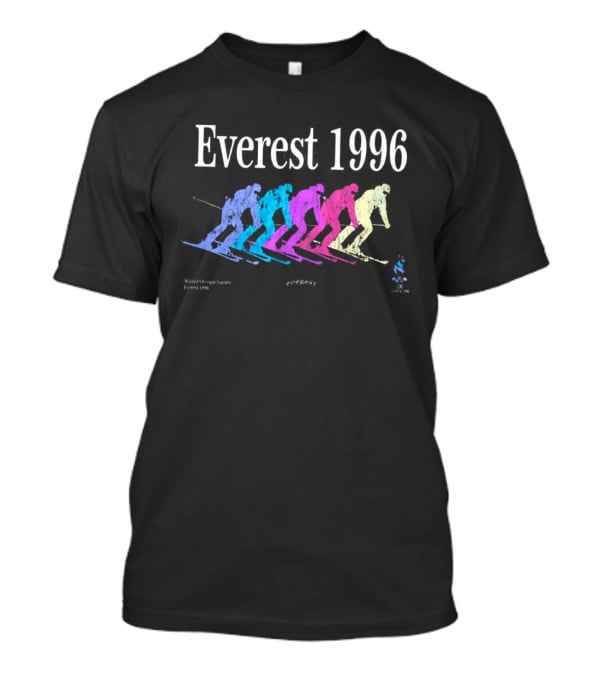 Everest 1996 Michael Beasley Multicolored Skiers T-Shirt