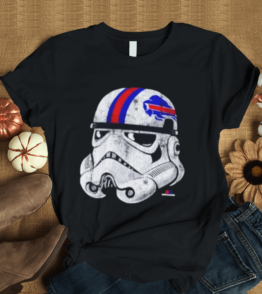 Buffalo Bills Storm Trooper Helmet Mafia T-Shirt