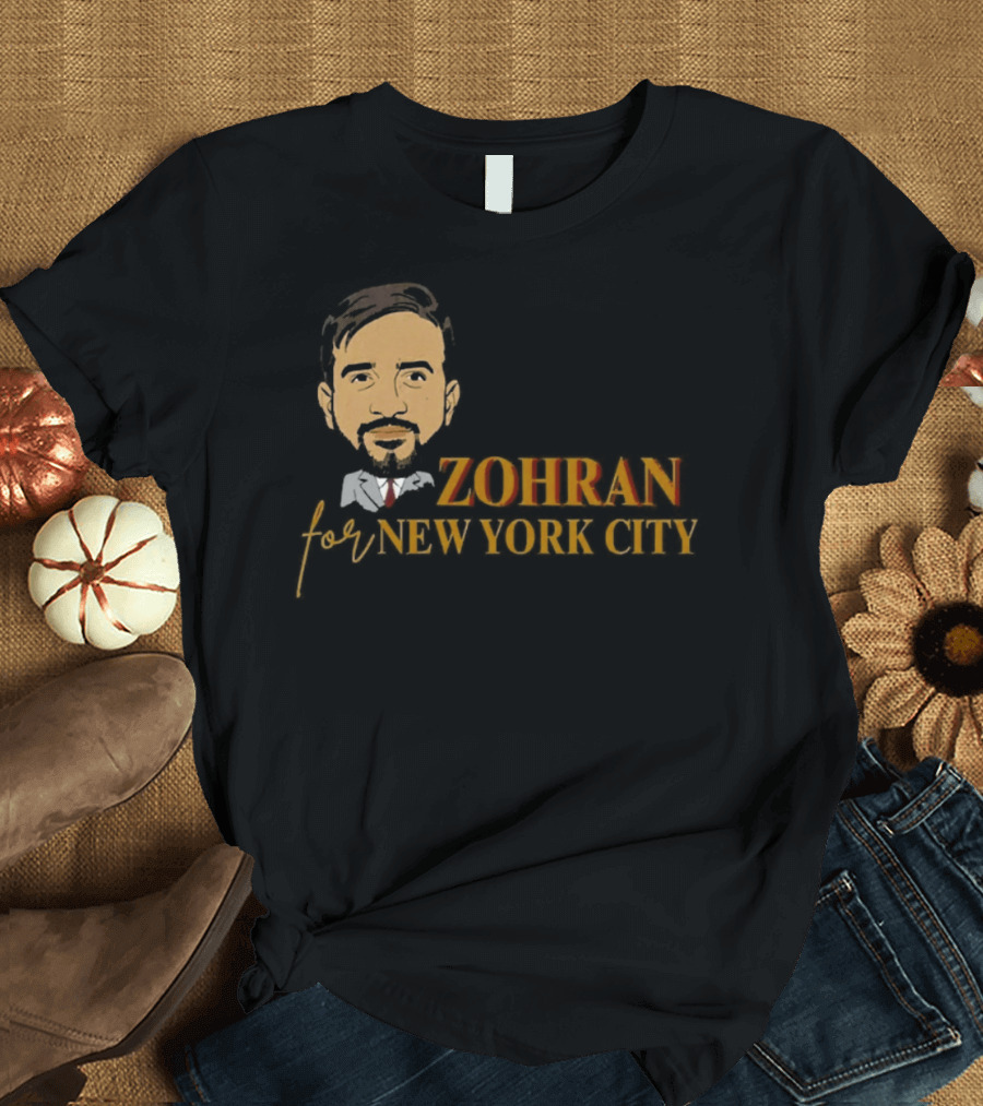 Zohran for New York City 2025 Campaign T-Shirt