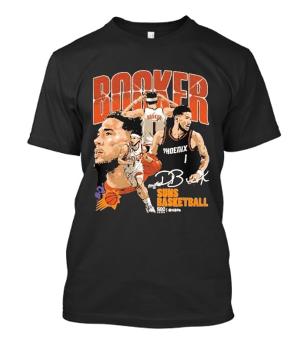 Booker Suns Basketball Phoenix 500 Career Games T-Shirt