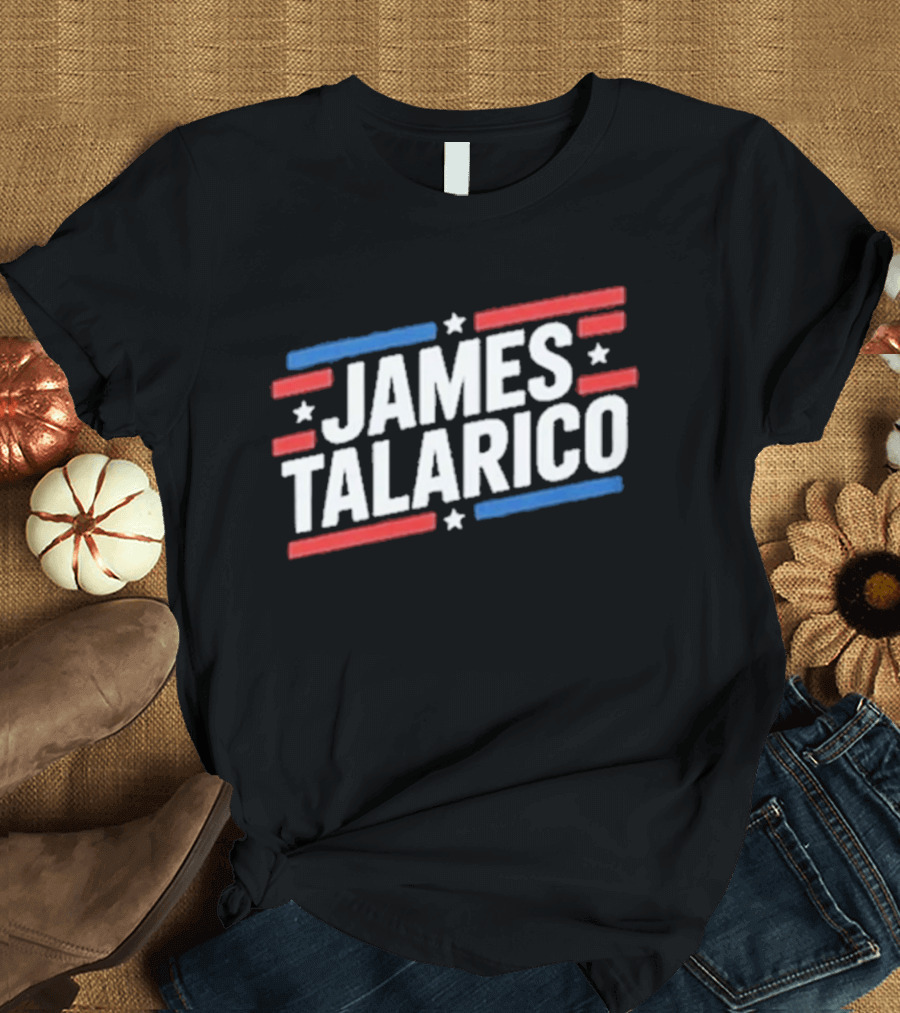 James Talarico Texas Political Red White Blue Campaign T-Shirt