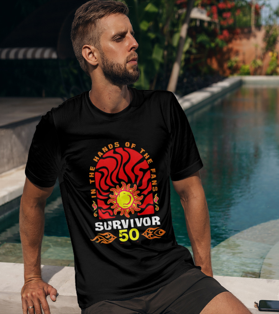 Survivor 50 In The Hands Of The Fans Tropical Sun T-Shirt