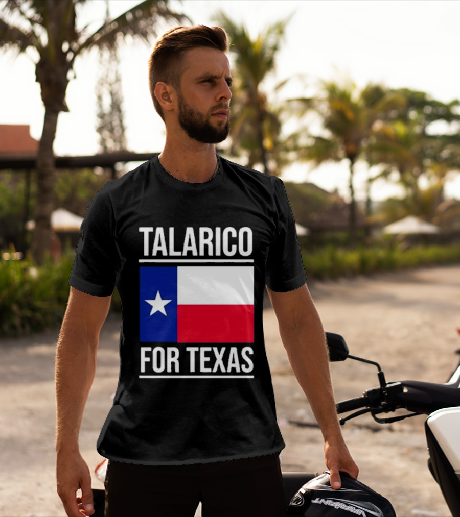 Talarico For Texas Senate Texas Flag Star T-Shirt