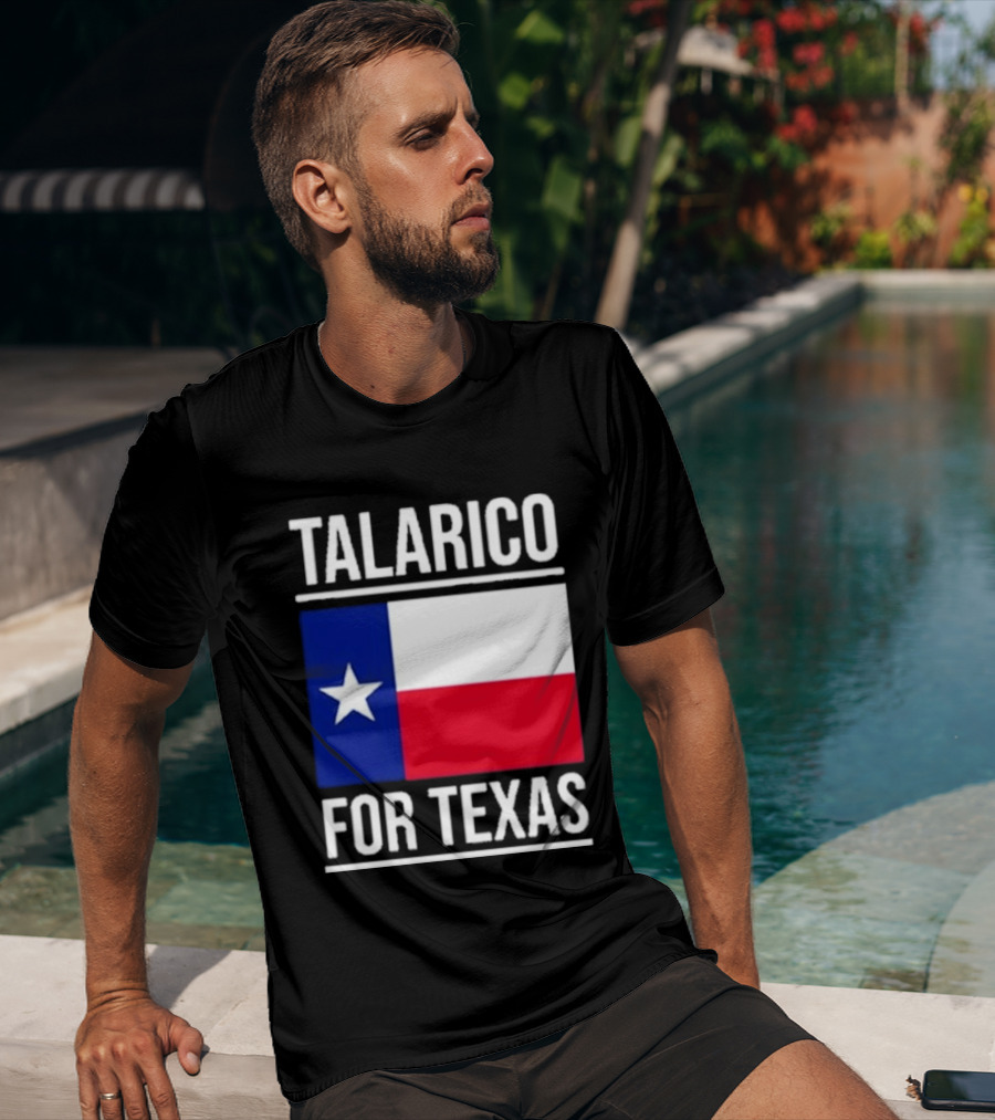 Talarico For Texas Senate Texas Flag Star T-Shirt