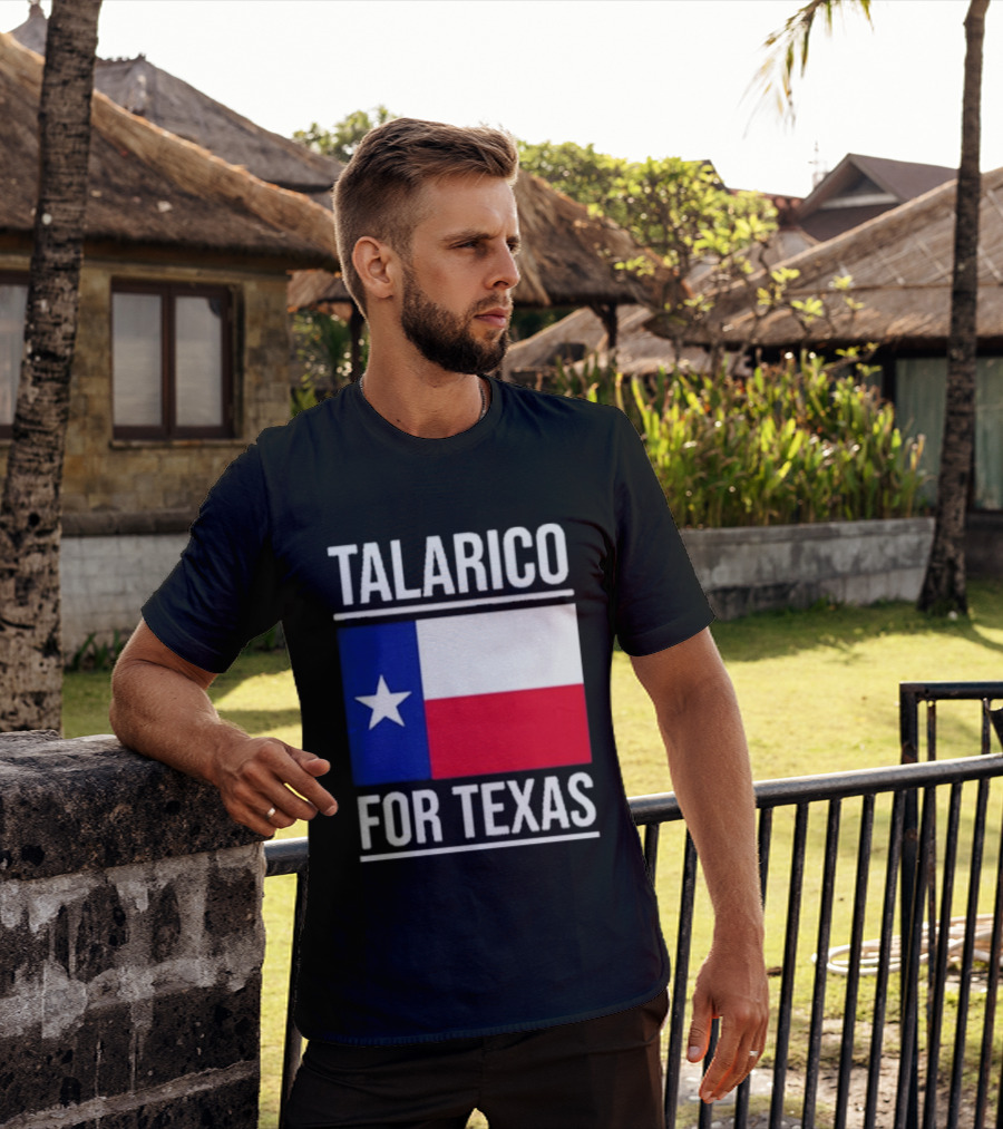 Talarico For Texas Senate Texas Flag Star T-Shirt