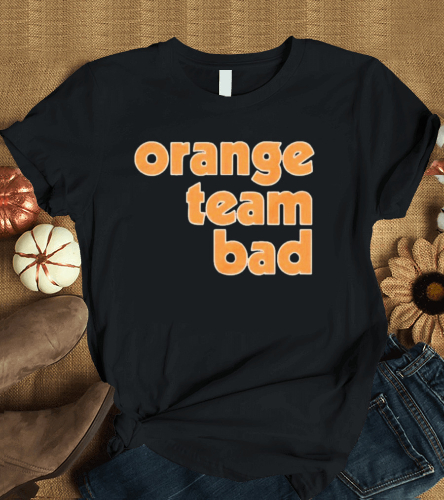 Orange Team Bad Houston Astros Navy Blue Ships Free T-Shirt