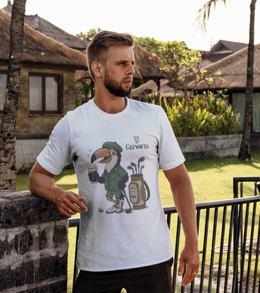 Guinness Toucan Golf Beer St Patrick's Day T-Shirt