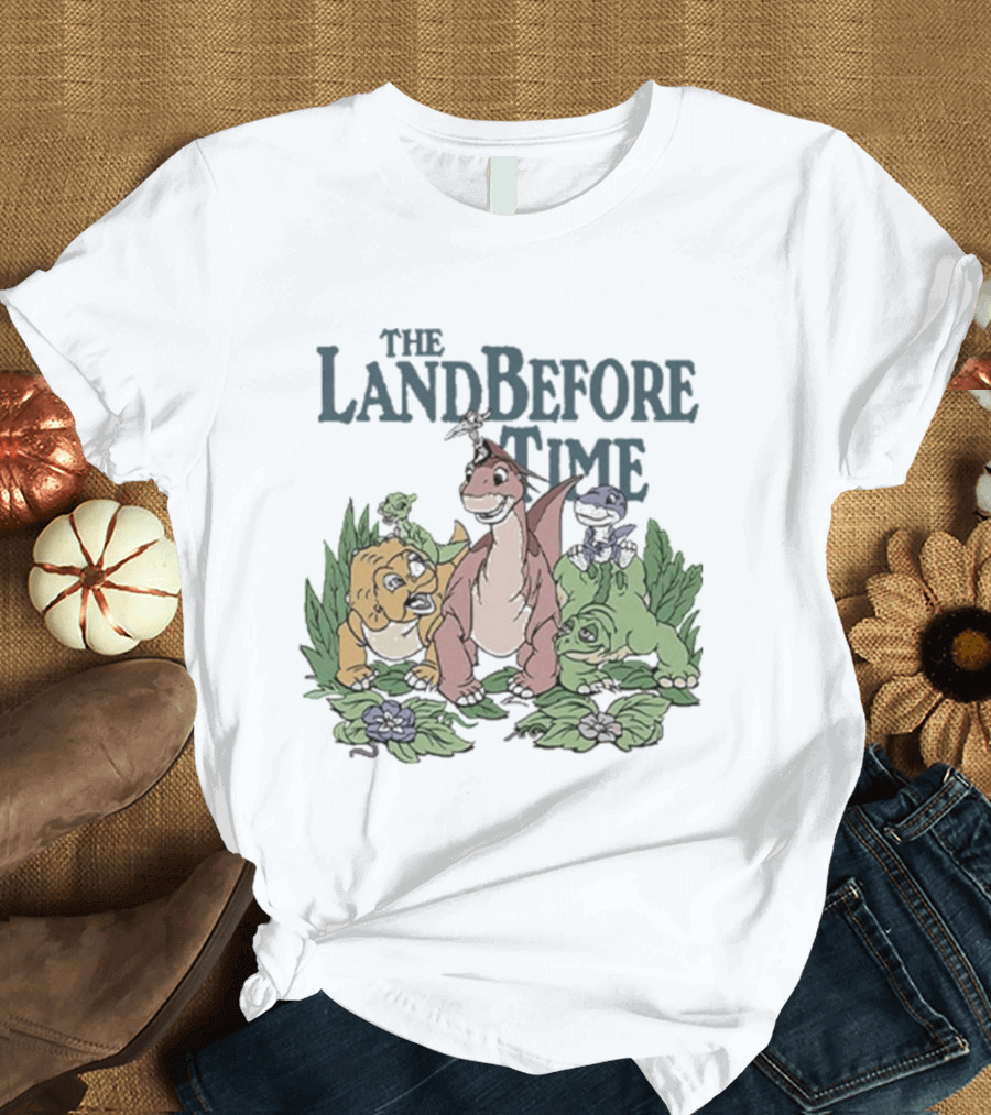 The Land Before Time Dinosaur Characters T-Shirt