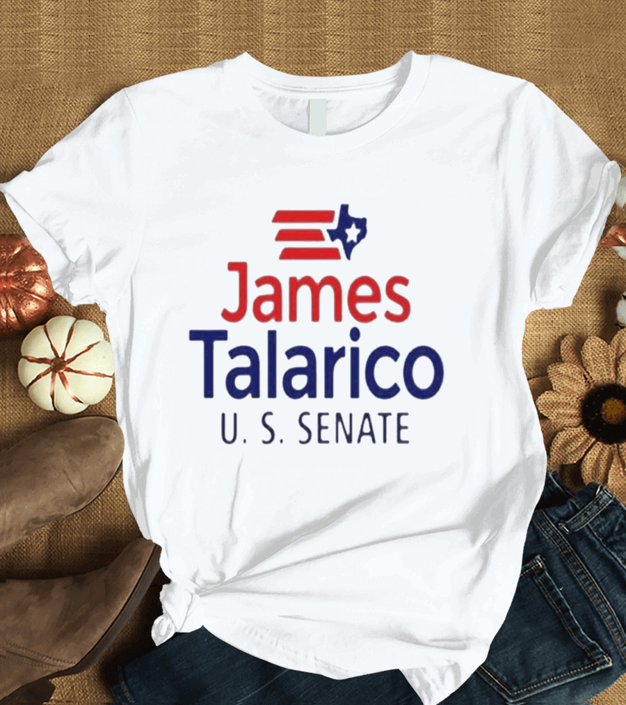 Plaintext James Talarico U.S. Senate Texas 2026 Campaign T-Shirt