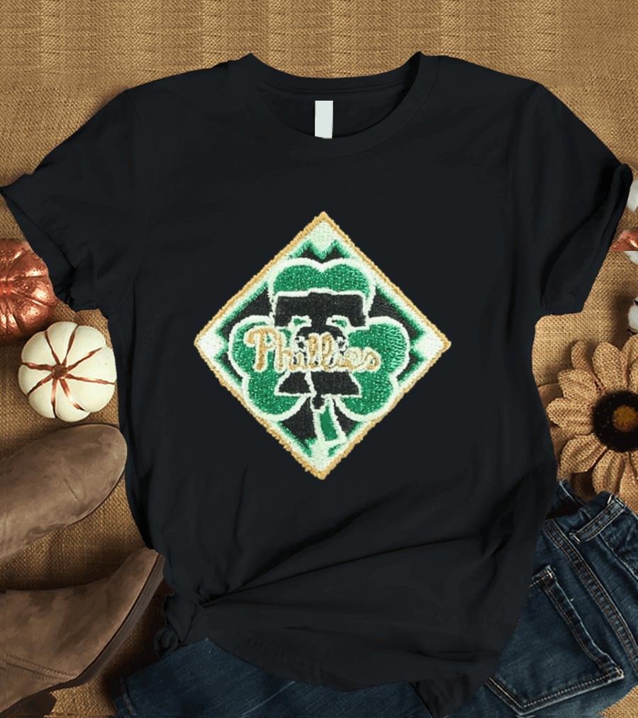 Phillies St Patrick's Day 2026 Shamrock T-Shirt