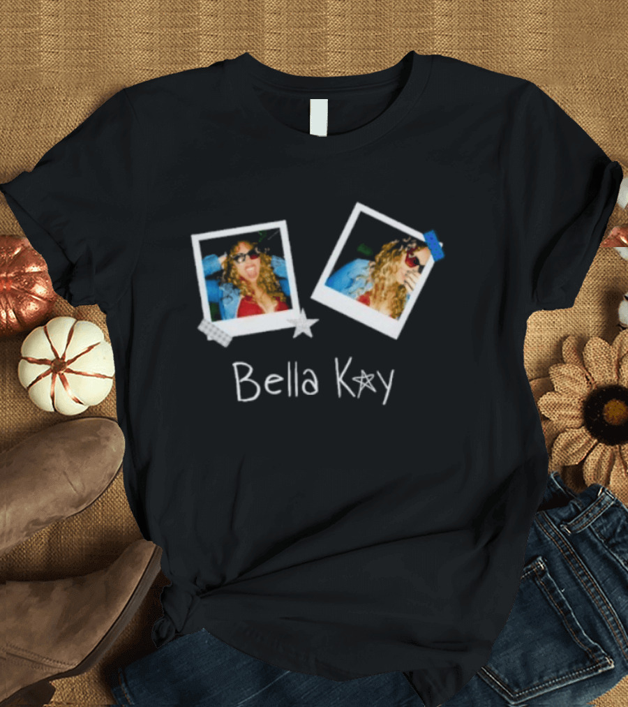 Bella Kay Iloveitiloveitiloveit Retro Polaroid Style Fun Vibes T-Shirt