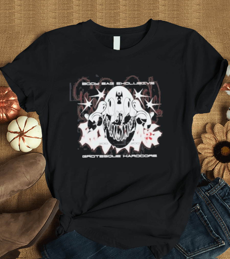 Body Bag Exclusive Grotesque Hardcore Skull 2003 2005 T-Shirt