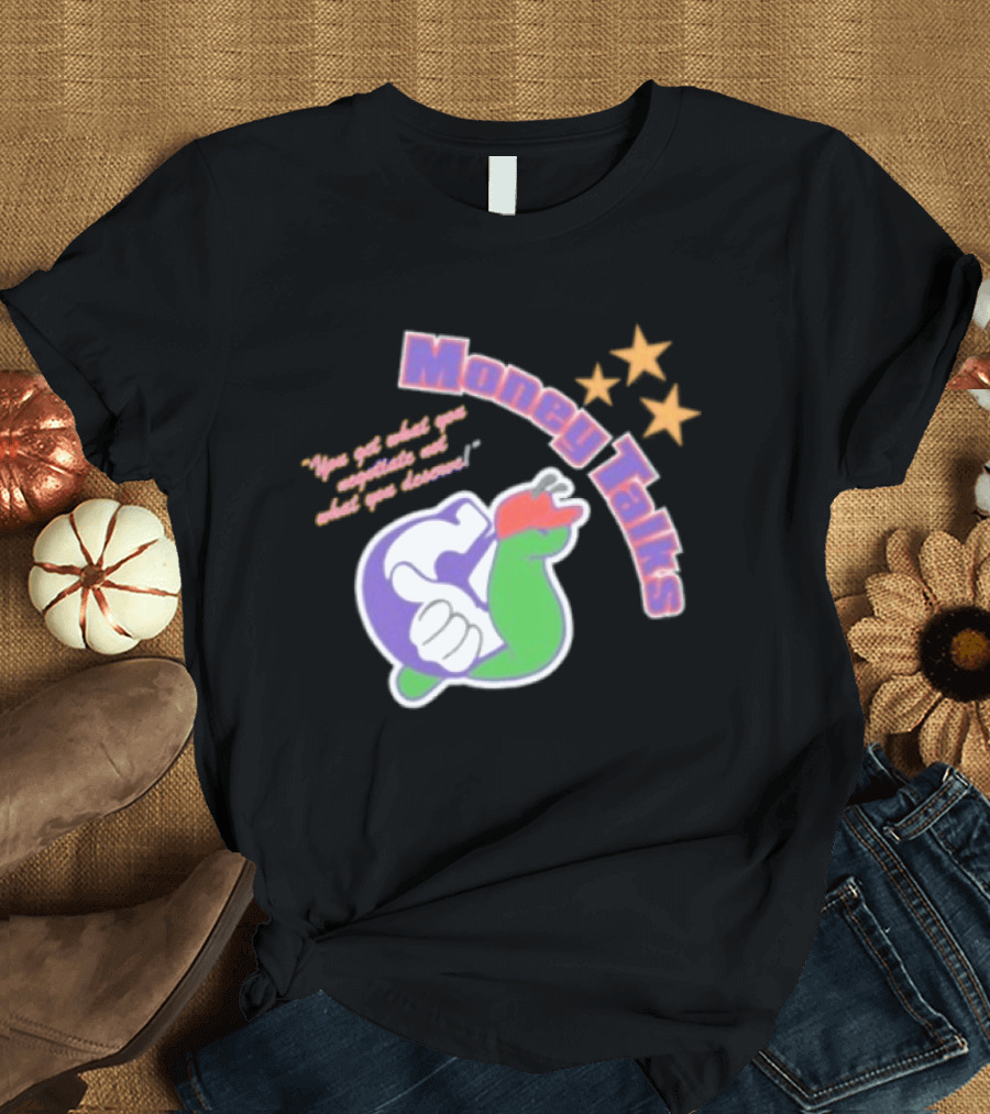 Goodtalk X Slowbucks Money Talks Five Star T-Shirt